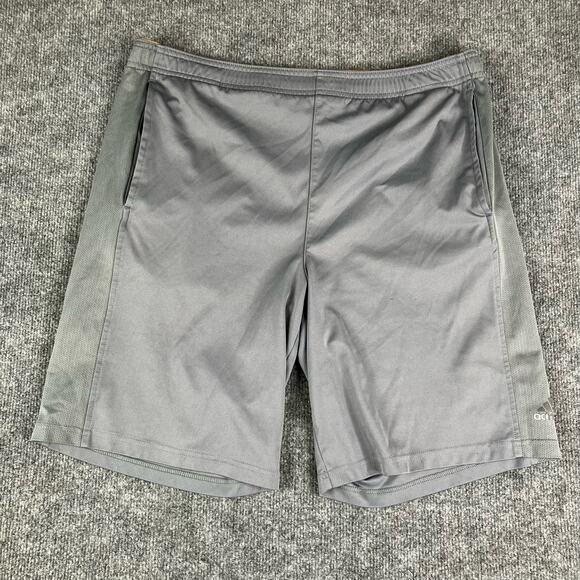 Adidas Men's Shorts Size M Gray Climalite Performance Activewear Y2K - Picture 1 of 8